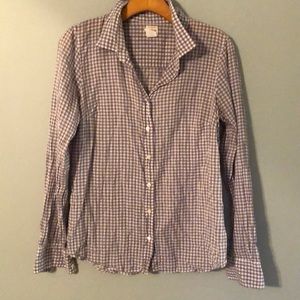 JCrew seersucker button down